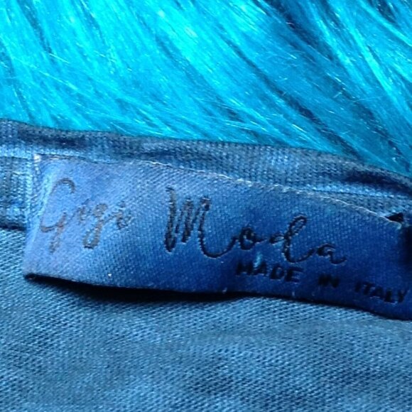 NWOT Gigi Moda "XL" Dressy Tee, Italian, Trending Design, Boho chic, Couture - Picture 4 of 4